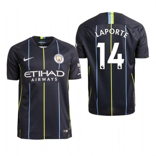 Aymeric Laporte Manchester City Away Jersey 2019