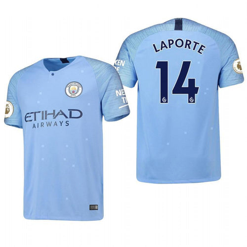 Aymeric Laporte Manchester City Home Jersey 2019