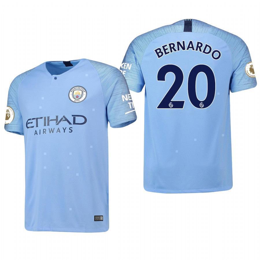 Bernardo Silva Manchester City Home Jersey 2019