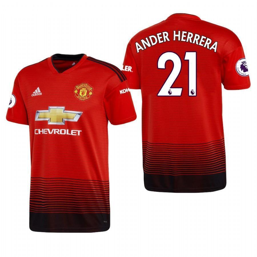 Ander Herrera Manchester UnitedHome Jersey 2019