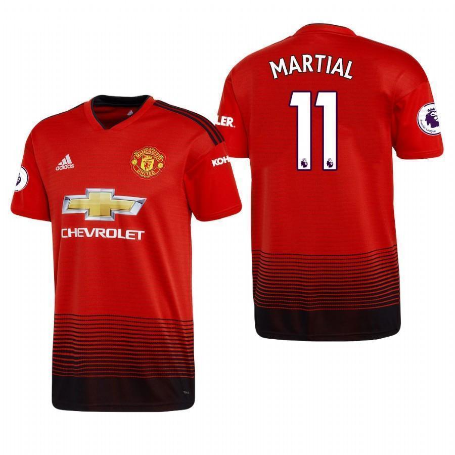 Anthony Martial Manchester UnitedHome Jersey 2019