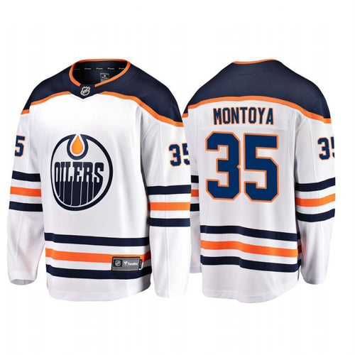 Al Montoya Edmonton Oilers Player Swingman Jersey 2019