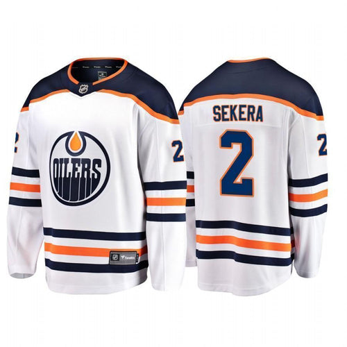 Andrej Sekera Edmonton Oilers Player Swingman Jersey 2019