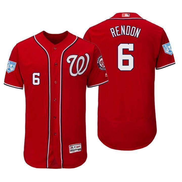 Anthony Rendon Washington Nationals 2019 Spring Training Baseball Player Jersey 2019