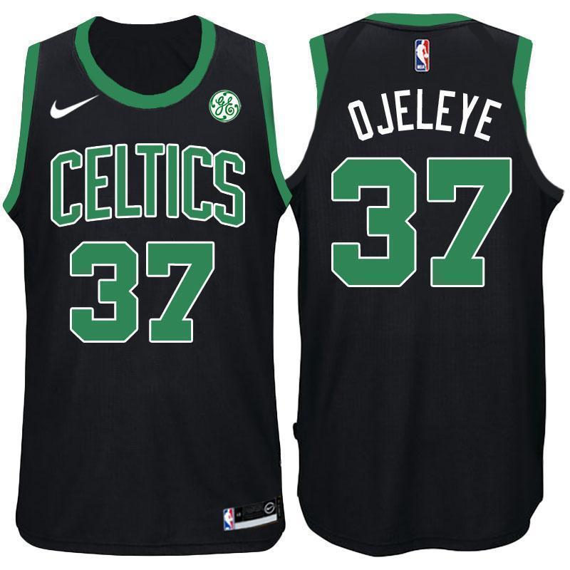 Boston Celtics #37 Semi Ojeleye Statement Black Swingman Jersey 2019