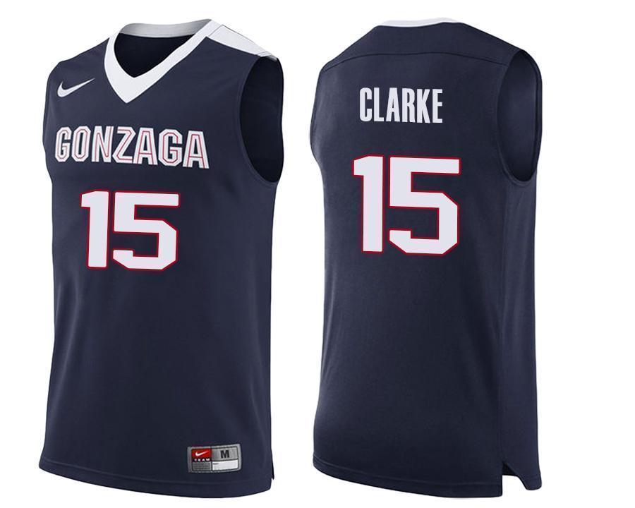 Brandon Clarke Gonzaga Bulldogs Basketball Jersey 2019-Navy
