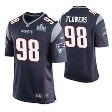 Load image into Gallery viewer, Trey Flowers New England Patriots Super Bowl LIII Game Jersey 2019