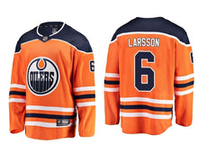 Load image into Gallery viewer, Adam Larsson Edmonton Oilers Player Swingman Jersey 2019