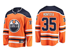 Load image into Gallery viewer, Al Montoya Edmonton Oilers Player Swingman Jersey 2019