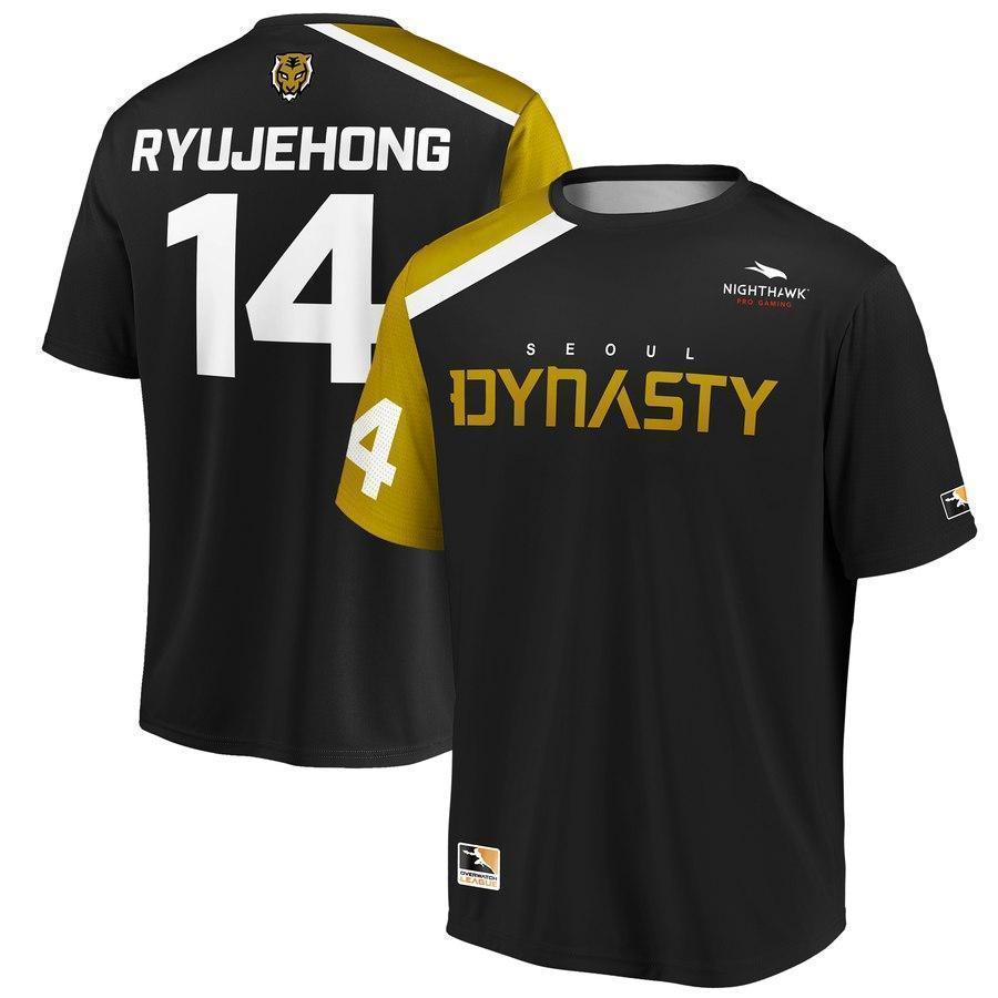 Ryujehong Seoul Dynasty Overwatch League Jersey 2019