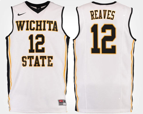 Austin Reaves Wichita State Shockers Basketball Jersey 2019-White