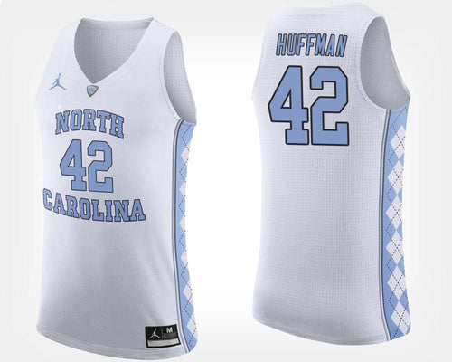 Brandon Huffman North Carolina Basketball Jersey 2019 - White
