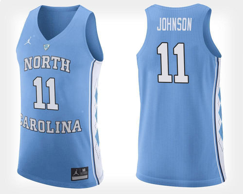 Brice Johnson North Carolina Basketball Jersey 2019 - Light Blue