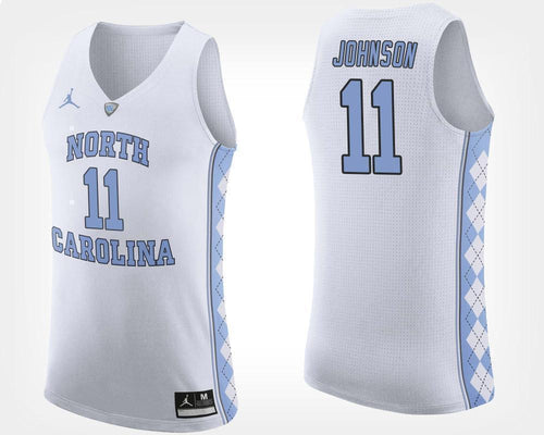 Brice Johnson North Carolina Basketball Jersey 2019 - White