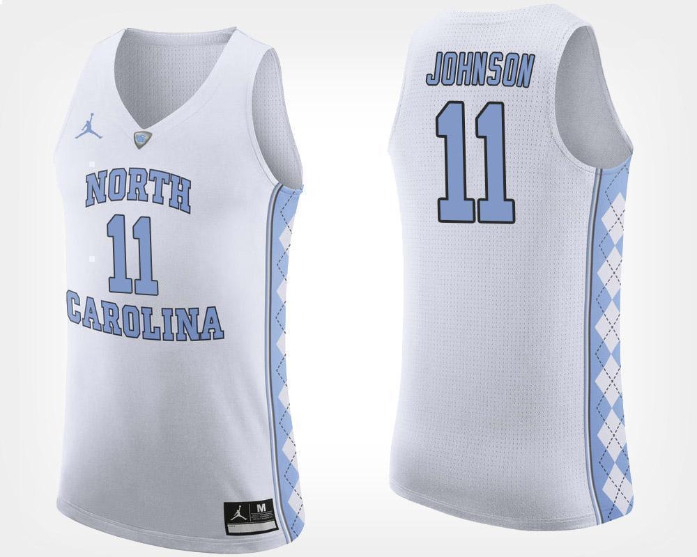 Brice Johnson North Carolina Basketball Jersey 2019 - White