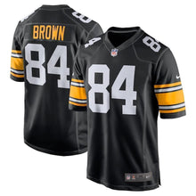 Load image into Gallery viewer, Antonio Brown Pittsburgh Steelers Game Jersey 2019