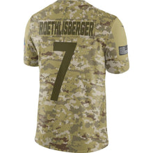 Load image into Gallery viewer, Ben Roethlisberger Pittsburgh Steelers Game Jersey 2019 Camo