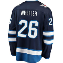 Load image into Gallery viewer, Blake Wheeler Winnipeg Jets Player Swingman Jersey 2019