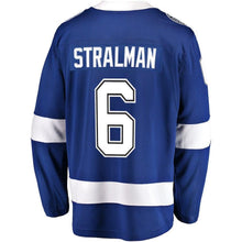 Load image into Gallery viewer, Anton Stralman Tampa Bay Lightnings Player Swingman Jersey 2019