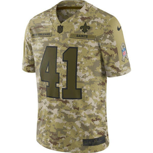 Alvin Kamara New Orleans Saints Game Jersey 2019 Camo