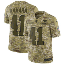 Load image into Gallery viewer, Alvin Kamara New Orleans Saints Game Jersey 2019 Camo