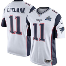 Load image into Gallery viewer, Julian Edelman New England Patriots Super Bowl LIII Game Jersey 2019