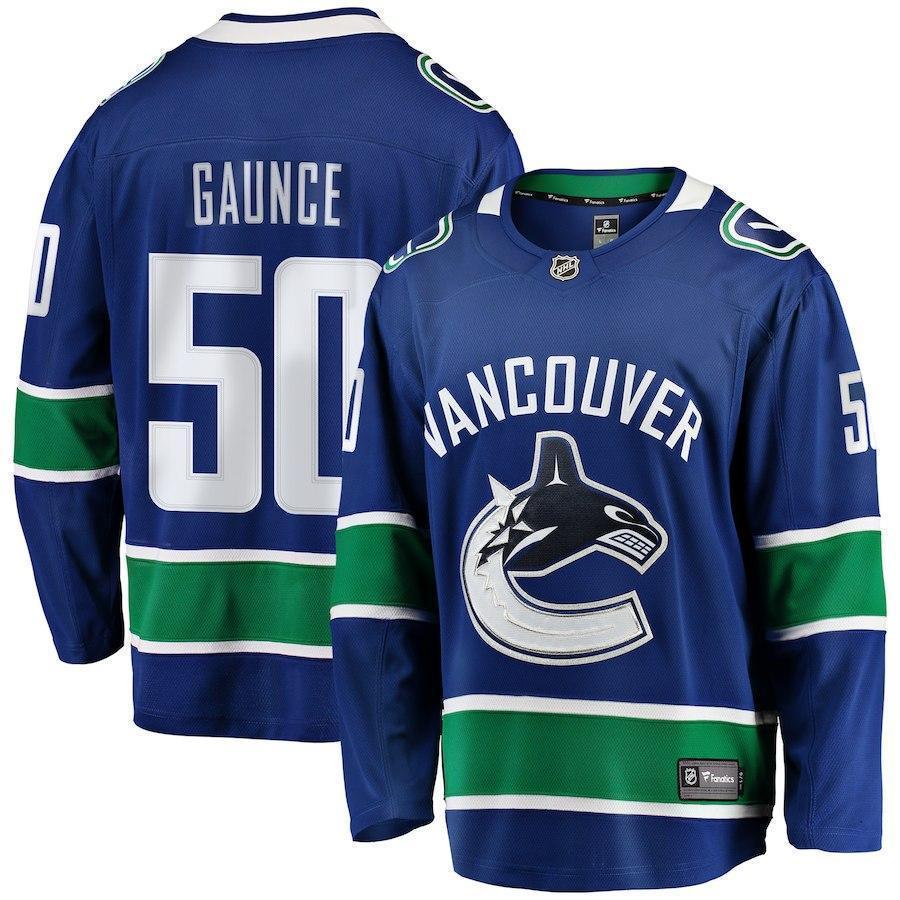 Brendan Gaunce Vancouver Canucks Player Swingman Jersey 2019