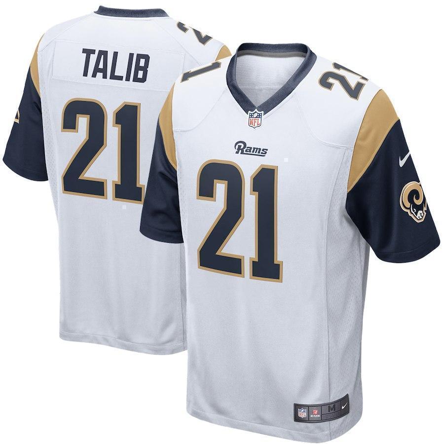 Aqib Talib Los Angeles Rams Game Jersey 2019