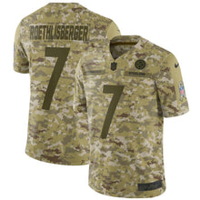 Load image into Gallery viewer, Ben Roethlisberger Pittsburgh Steelers Game Jersey 2019 Camo
