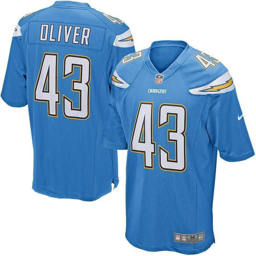 Branden Oliver Los Angeles Chargers Game Jersey 2019