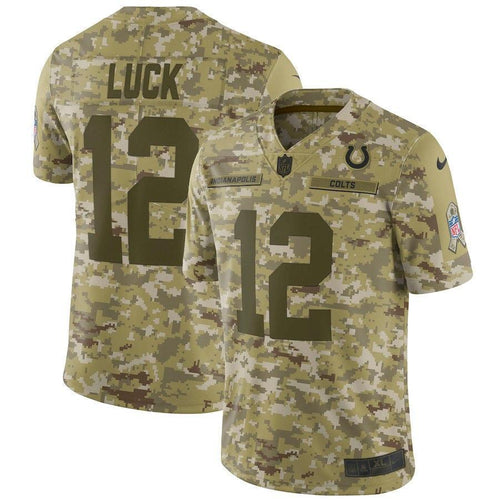 Andrew Luck Indianapolis Colts Game Jersey 2019 Camo