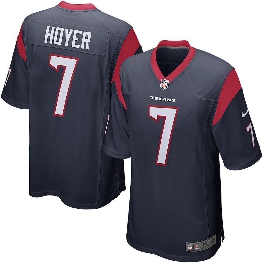 Brian Hoyer Houston Texans Game Jersey 2019