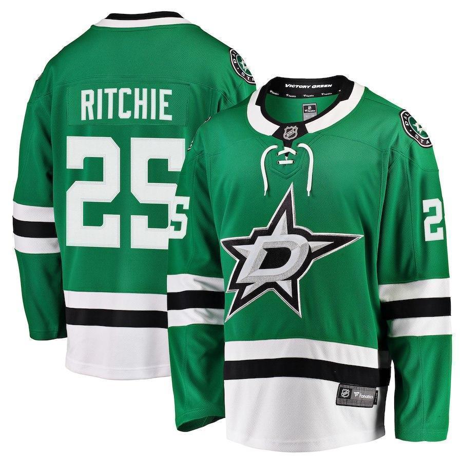 Brett Ritchie Dallas Stars Player Swingman Jersey 2019