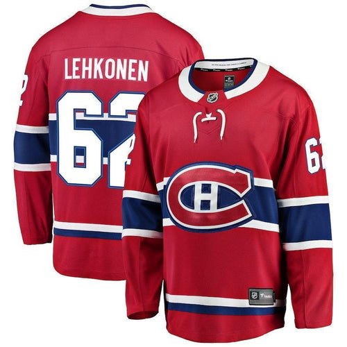 Artturi Lehkonen Montreal Canadiens Player Swingman Jersey 2019