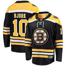 Load image into Gallery viewer, Anders Bjork Boston Bruins Player Swingman Jersey 2019