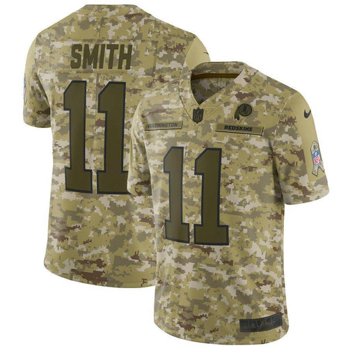 Alex Smith Washington Redskins Game Jersey 2019 Camo