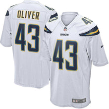 Load image into Gallery viewer, Branden Oliver Los Angeles Chargers Game Jersey 2019