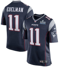Load image into Gallery viewer, Julian Edelman New England Patriots Super Bowl LIII Game Jersey 2019
