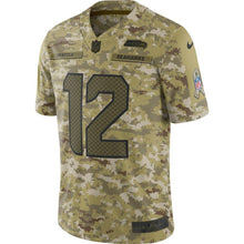 Load image into Gallery viewer, 12s Seattle Seahawks Game Jersey 2019 Camo