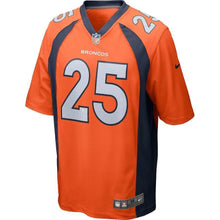 Load image into Gallery viewer, Chris Harris Jr Denver Broncos Game Jersey 2019