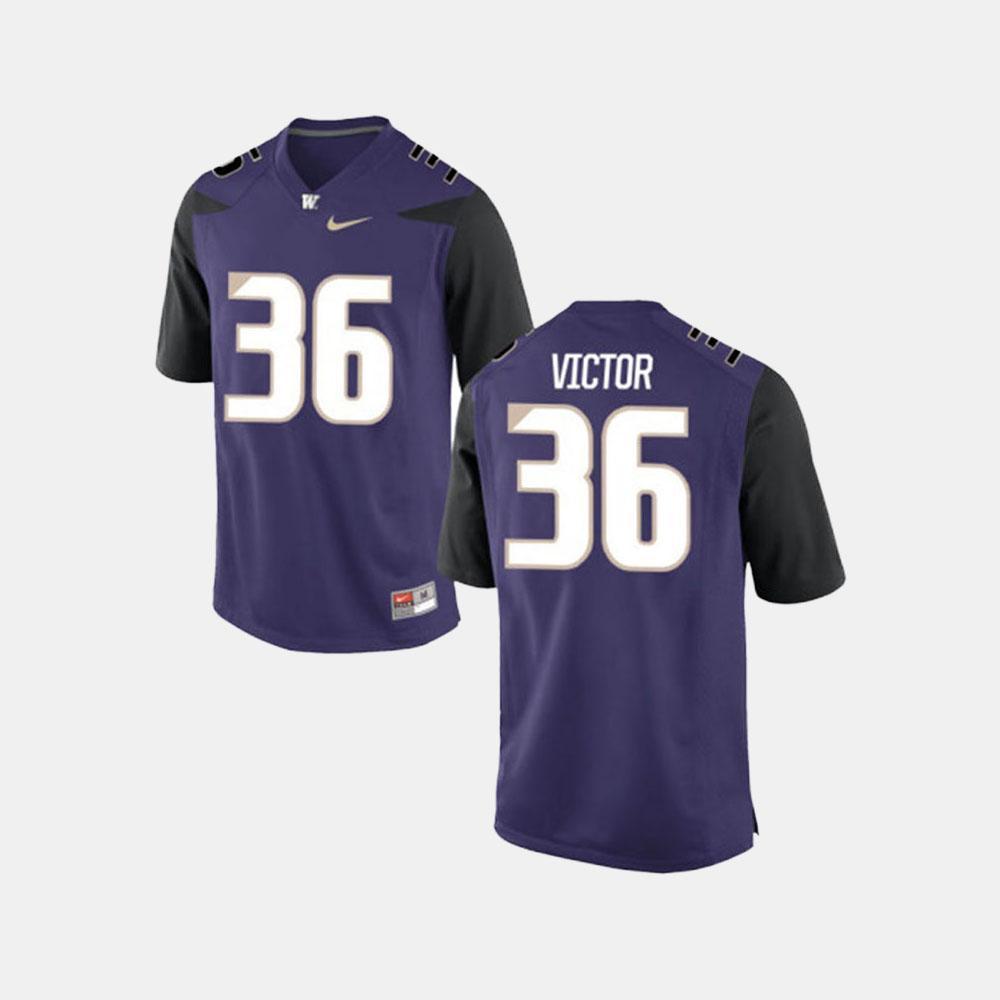 Azeem Victor Washington Huskies Football Jersey 2019 - Purple