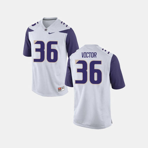 Azeem Victor Washington Huskies Football Jersey 2019 - White