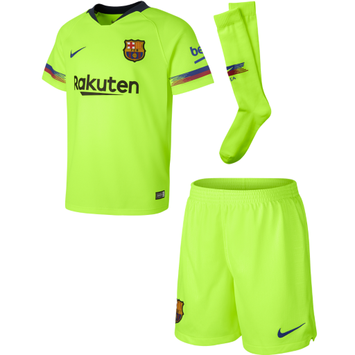 Barcelona Away Kids Football Kit